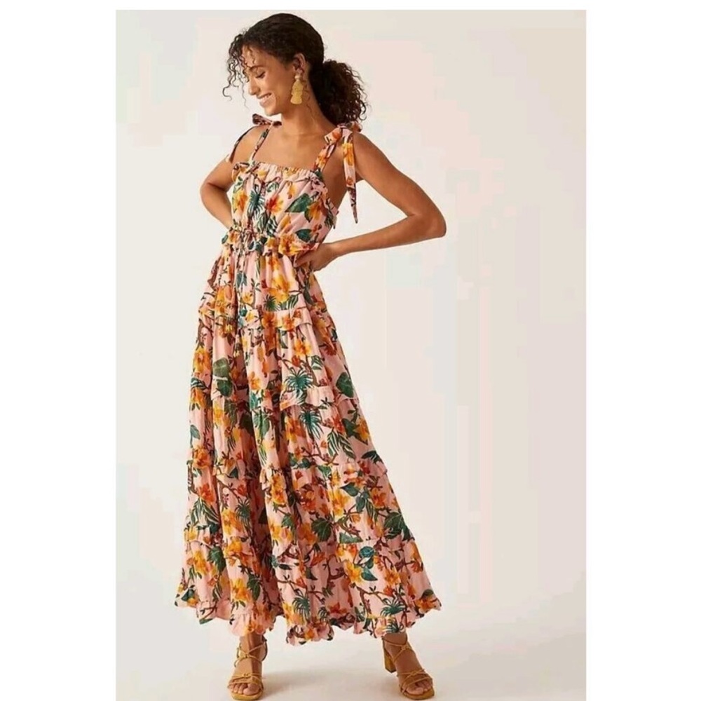 FARM Rio Tropical Floral Maxi Dress